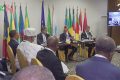 Les dignitaires de la CEEAC à l’ouverture des travaux, le 12 octobre 2022, à Libreville. © Gabonreview/Capture d’écran