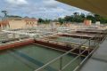 Vue partielle des ouvrages de production d’eau potable de Ntoum. © SEEG