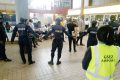 Simulation d’un incident géré par les forces de l’ordre et de sécurité au sein de l’aéroport de Libreville, le 29 novembre 2022. © Gabonreview
