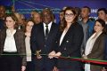 Olivier Abel Nang Ekomiye et Fatima Zahra Mansouri au lancement du SIB 2022. ©
fr.hespress.com