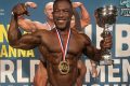 Eddy Constant Nguema, champion du monde de musculation et de fitness 2022. © D.R.