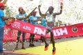 Marathon du Gabon : La Kényane Cynthia Kosgei, reine du 42 km. © Com. présidentielle