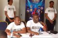 Le directeur artistique de Kayzer Entertainement, Franck Stéphane Dibo, présentant le concept «Light Up Gabon». © Gabonreview