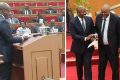 Premier ministre devenu, Bilie-By-Nze doit gagner en retenue voire en rondeur. Même s’il est chef de la majorité parlementaire, sa tendance à tout réduire à un combat contre l’opposition ne correspond ni à l’esprit ni à la lettre des institutions. © Montage GabonReview