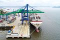 Owendo Container Terminal (OCT) a atteint son meilleur record de fréquentation avec un pic de 622 camions en une seule journée. © D.R