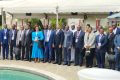 Les membres des bureaux nationaux Conseil Bureaux Carte Rose Cemac. © Gabonreview