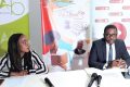 Les organisateurs du Grand café littéraire de Libreville, face à la presse, le 4 février 2023. © Gabonreview