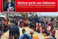 Survivante du naufrage de l’Esther Miracle, Académie Club Libreville (ACL), équipe de football de 3ème division, en prière sur le quai du Port-Môle de Libreville. © Gabonreview