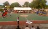 Lancement de la compétition au plateau sportif de la Concorde, à Port-Gentil. © Gabonreview