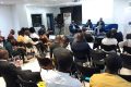 Un moment du colloque international de la FDSE, le 17 mars 2023 à Libreville. © Gabonreview