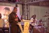 L’évêque général docteur Mike Jocktane au cours de son discours à l’occasion de ses 20 ans d’épiscopat, le 22 mars 2023 à Libreville. © D.R.