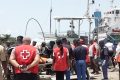 Les opérations de recherche se poursuivent malgré le très mince espoir de retrouver d’autres survivants du naufrage de l’Esther Miracle. © Gabonreview