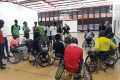 Lancement de la semaine olympique et paralympique au lycée Blaise Pascal de Libreville, le 5 avril 2023. © Gabonreview
