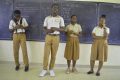 Des élèves du CES Ange Mba de Libreville, en 2022. © D.R.