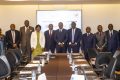 Photo de famille avec les experts gabonais et congolais, le 18 mai 2023 à Kinshasa. © zoom-eco.net