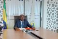 Nestor Mbou s’exprimant, le 16 juin 2023 à Libreville. © Gabonreview