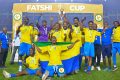 Les Panthères U20 triomphales à l’issus de l’Uniffac Fatshi Cup 2023. © Facebook/Fegafoot