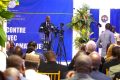 Le Premier ministre, Alain-Claude Bilie-By-Nze, face aux diplomates en poste au Gabon, le 28 juillet à Libreville. © Gabonreview