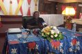 Jean Boniface Assélé s’exprimant le 26 juillet. © Gabonreview