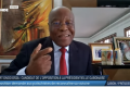 Albert Ondo Ossa, le candidat consensuel d’Alternance 2023, le jeudi 31 août sur TV5 Monde. © GabonReview (Capture d’écran)