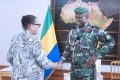 Rencontre entre la secrétaire générale du Commonwealth, Patricia Scotland et le président de la Transition, le général Brice Clotaire Oligui Ngueme, le 9 septembre 2023 à Libreville. © Com. Présidentielle CTRI