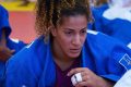 La judokate gabonaise Sarah Mazouz. © D.R.