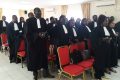 Quelques avocats au barreau du Gabon. © Ministère de la Justice