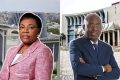 Paulette Missambo et Jean François Ndongou ont été nommés président du Sénat et président de l’Assemblée nationale de la Transition. © GabonReview (Montage)