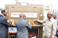 Inauguration d’un kiosque à café de la Caistab, le 24 août 2022. © D.R.