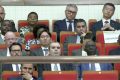 Quelques diplomates accrédités au Gabon assistant à l’ouverture de la session inaugurale de l’Assemblée nationale. © Gabonreview/Capture d’écran