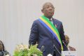 Le président de l’Assemblée nationale de la Transition, Jean François Ndongou, le 30 août 2023. © Com. Assemblée nationale