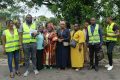 Les commerçantes interpellant les autorités gabonaises sur leur situation au marché de Balise à Port-Gentil. © Gabonreview