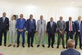 Photo de famille des promus présidents du Conseil d'administration et directeurs généraux de la Sogara et Pizolub, au Conseil des ministres du 28 septembre 2023. © Gabonreview