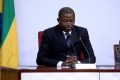 Le président du CESE, Séraphin Moundounga, le 27 novembre 2023, à Libreville. © Com. Primature