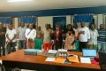 Les responsables de l’'Onep et les délégués de la Sogara, le 6 novembre 2023, à Port-Gentil. © Gabonreview