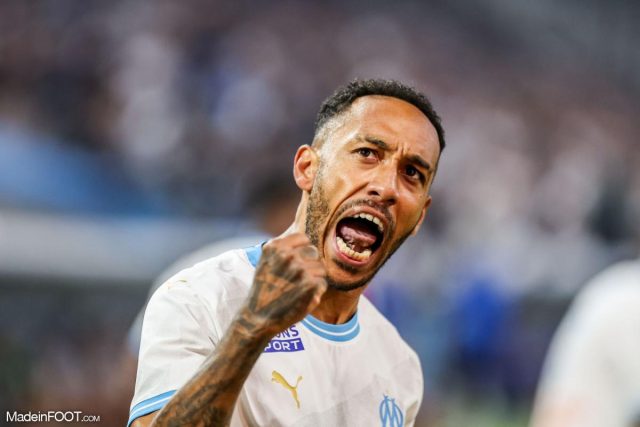 Maillot Aubameyang OM Olympique de Marseille Extérieur 2023-2024