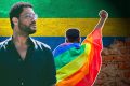 Jann Halexander, le chanteur qui monte au créneau contre Honorine Ngou, écrivaine anti-LGBT occasionnelle. © Montage GabonReview