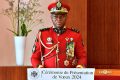 Le président de la Transition, le général Brice Clotaire Oligui Nguema s’adressant aux Forces de défense et de sécurité, le 3 janvier 2024. © Com. présidentielle