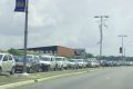 De longues files devraient se créer ce week-end sur la route de l’aéroport de Libreville. [Photo à titre purement illustratif] © D.R.