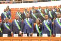 Face aux députés, le président Jean François Ndongou fixera le cap et déclinera les principaux axes de l'activité législative de cette session. © D.R.