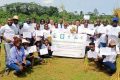 Les participants à la formation et les organisateurs, le 23 février 2024 à Kougouleu. © GaboReview