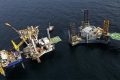 La plateforme offshore de Perenco. © Perenco