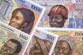 Les billets de la gamme 1992 de la Communauté économique et monétaire de l’Afrique centrale. © D.R