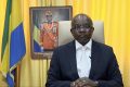 Le ministre de la Santé prononçant son allocution. © GabonReview