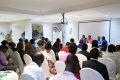 40 jeunes professionnels gabonais édifiés sur les opportunités d'emploi dans la traçabilité forestière au Gabon. © D.R.