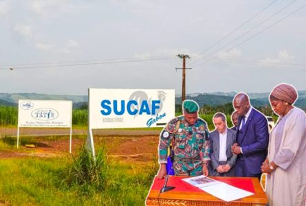 Grace à l’État gabonais en ayant racheté l'intégralité des actions, Sucaf Gabon enregistre un changement d'actionnariat et une nouvelle dénomination : «Les Sucreries du Gabon S.A.». © GabonReview (montage)