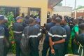 Concertation des agents de G4S avec la Confédération nationale des syndicats du Gabon. © GabonReview