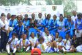 Les équipes championne et vice-championne au terme du tournoi. © D.R.