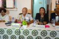 Le général Pierre Rizogo Rousselot et ses adjoints faisant le point des trois premiers mois à la tête de la mairie de Port-Gentil. © GabonReview