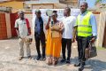 Quelques ex-agents de Top Bendjé posant devant la station à Port-Gentil. © GabonReview